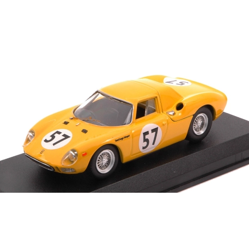 FERRARI 250 N.57 10th LE MANS 1966 NOBLET-DERNIER 1:43 Best Model Auto Competizione Modellino