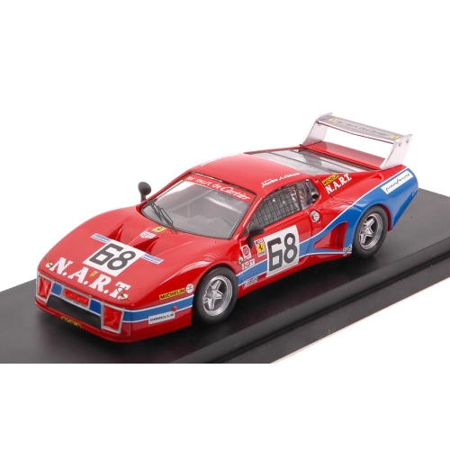 FERRARI 512 BB N.68 57th 24H DAYTONA 1979 TULLIUS-BEDARD-DELAUNAY 1:43 Best Model Auto Competizione Modellino