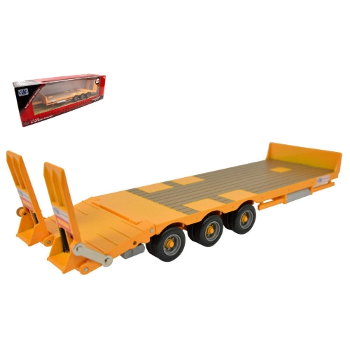 PIANALE TRASPORTO MACCHINE OPERATRICI KANE LOW LOADER YELLOW 1:32 Britains Mezzi Agricoli e Accessori Modellino