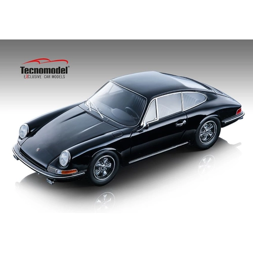 PORSCHE 911 S 1967 STREET BLACK 1:18 Tecnomodel Auto Stradali Modellino