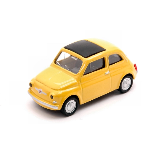 FIAT 500 F 1965 YELLOW 1:43 Mondo Motors Auto Stradali Modellino