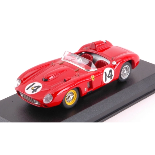 FERRARI 290 MM N.14 DNF 12H SEBRING 1957 P.HILL-W.VON TRIPS 1:43 Art Model Auto Competizione Modellino