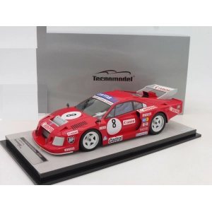 FERRARI 308 GTB TURBO N.8 DNF KYALAMI 1981 C.FACETTI-M.FINOTTO 1:18 Tecnomodel Auto Competizione Modellino