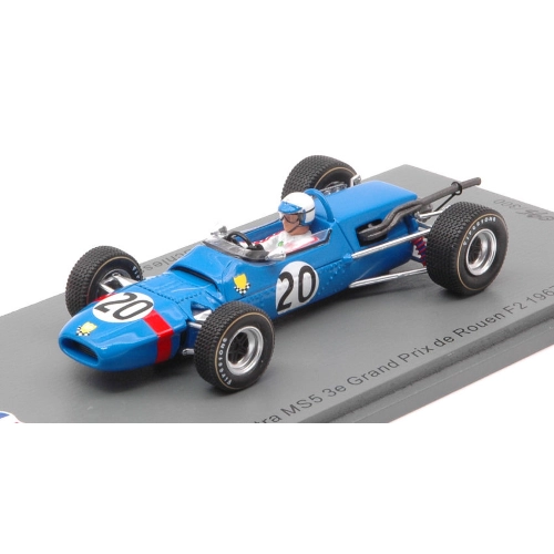 MATRA MS5 N.20 3e GP DE ROUEN F2 1967 JO SCHLESSER 1:43 Spark Model Auto Competizione Modellino