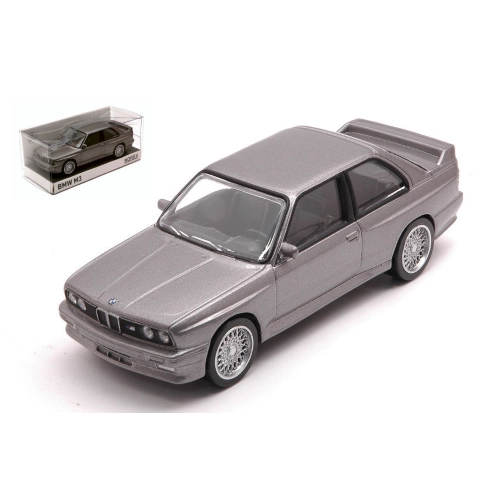 BMW M3 1986 SILVER 1:43 Norev Auto Stradali Modellino