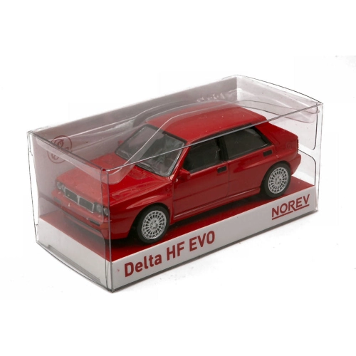 LANCIA DELTA EVO 2 1993 RED 1:43 Norev Auto Stradali Modellino
