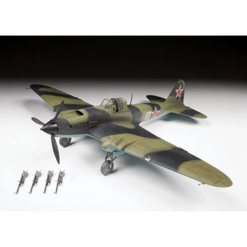 IL-2 STORMOVIK KIT 1:48 Zvezda Kit Aerei Modellino