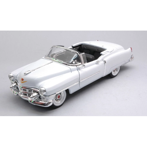 CADILLAC ELDORADO 1953 OPEN WHITE 1:24-27 Welly Auto Stradali Modellino