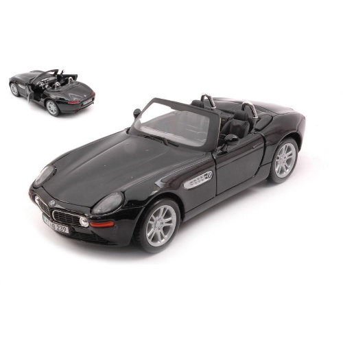 BMW Z 8 2000 BLACK 1:24 Maisto Auto Stradali Modellino