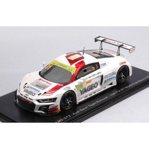 AUDI R8 LMS N.31 FIA GT WORLD CUP MACAU 2019 K.VAN DER LINDE 1:43 Spark Model Auto Competizione Modellino