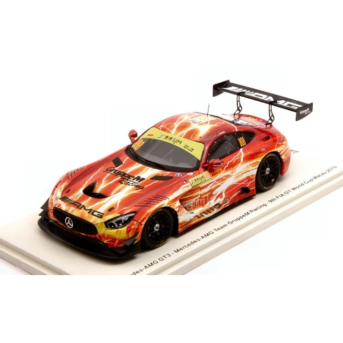 MERCEDES GT3 N.888 FIA GT WORLD CUP MACAU 2019 M.ENGEL 1:43 Spark Model Auto Competizione Modellino