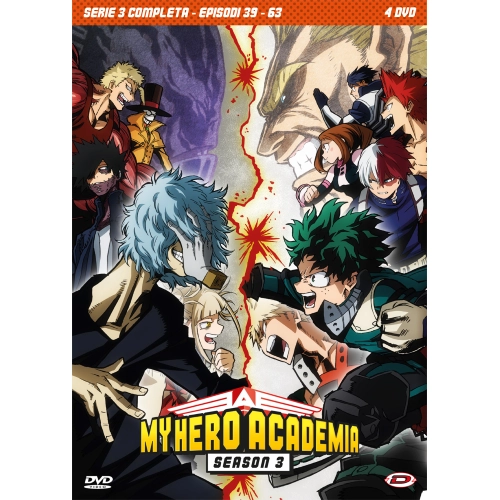 My Hero Academia - Stagione 03 The Complete Series (Eps. 39-63) (4 Dvd)