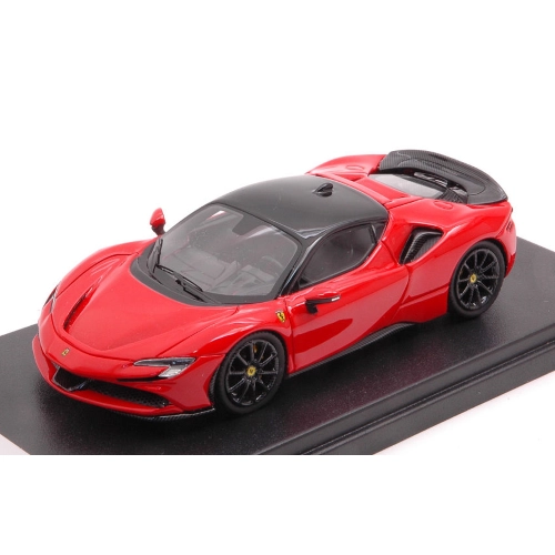 FERRARI SF90 STRADALE 2019 ROSSO SCUDERIA-NERO 1:43 Looksmart Auto Stradali Modellino