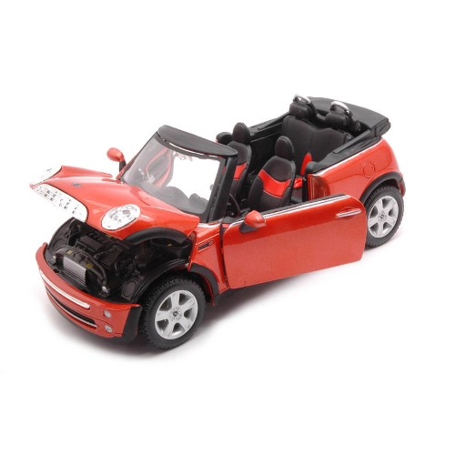 MINI COOPER CABRIOLET 2011 ORANGE 1:24 Maisto Auto Stradali Modellino