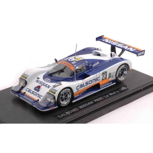 NISSAN R 88 C N.23 LE MANS 1988 1:43 Ebbro Auto Competizione Modellino