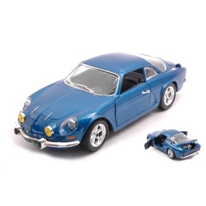 ALPINE RENAULT A110 1600S 1971 BLUE 1:24 Burago Auto Stradali Modellino