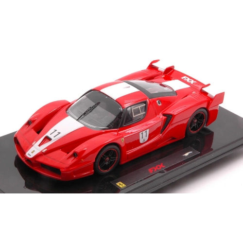 FERRARI FXX 2005 ROSSO SCUDERIA 1:43 Hot Wheels Auto Stradali Modellino