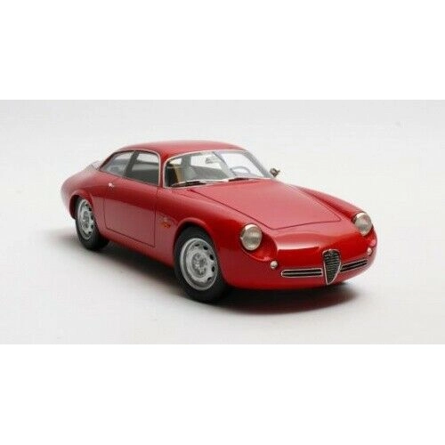 ALFA ROMEO GIULIETTA SPRINT ZAGATO CODA TRONCA 1961 RED 1:18 Cult Scale Models Auto Stradali Modellino