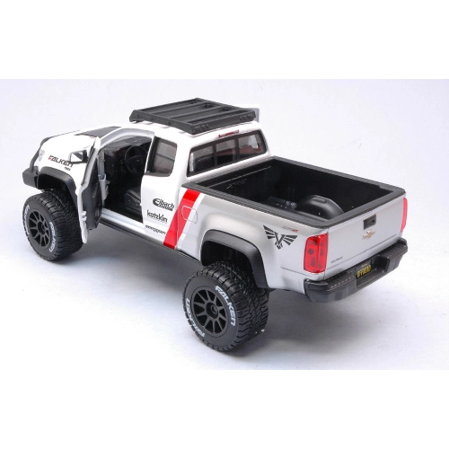 CHEVROLET COLORADO ZR2 PICK UP 2017 WHITE 1:27 Maisto Auto Stradali Modellino