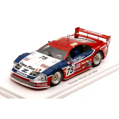 NISSAN 300 ZX N.75 LE MANS 1994 J.MORTON-J.O'CONNELL-S.MILLEN 1:43 Spark Model Auto Competizione Modellino