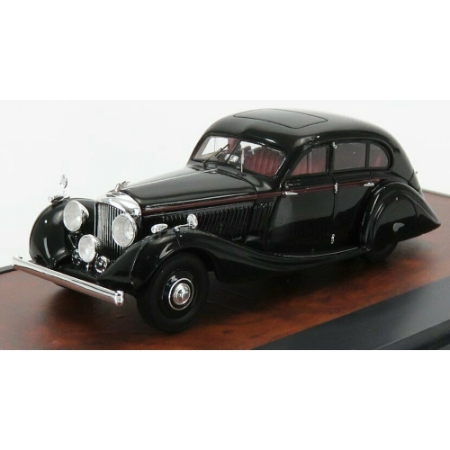 BENTLEY 4,5 LITRE GURNEY-NUTTING AIRFLOW SALOON 1936 BLACK 1:43 Matrix Scale Models Auto d'Epoca Modellino