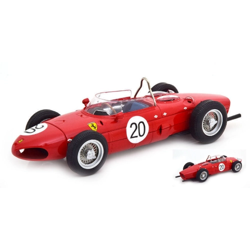 FERRARI 156 F1 SHARKNOSE VOLFGANG VON TRIPS 1961 N.20 FRANCE GP 1:18 CMR Classic Model Replicars Formula 1 Modellino