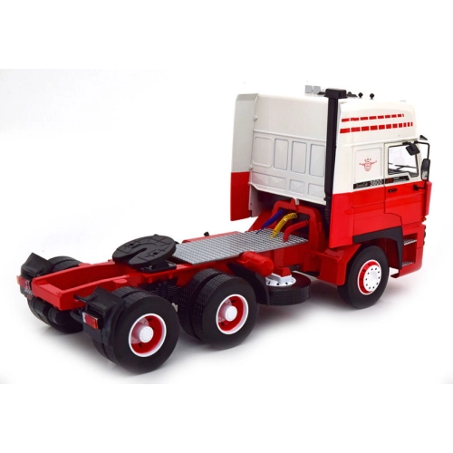 DAF 3600 SPACECAB 1986 WHITE/RED 1:18 KK Scale Camion Modellino