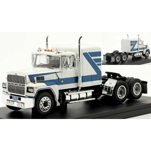 FORD LTL-9000 1978 WHITE-BLUE 1:43 Ixo Model Camion Modellino