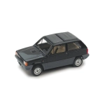 FIAT PANDA 45 TETTO APRIBILE CHIUSO 1981 NERO LUXOR 1:43 Brumm Auto Stradali Modellino