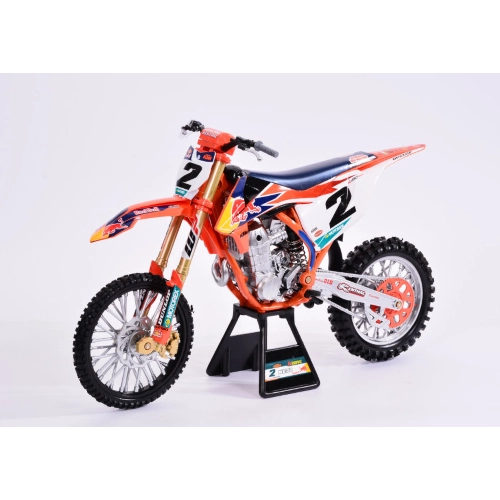 RED BULL KTM 450 SX-F N.2 FACTORY RACING TEAM COOPER WEBB 2019 1:6 New Ray Moto Modellino
