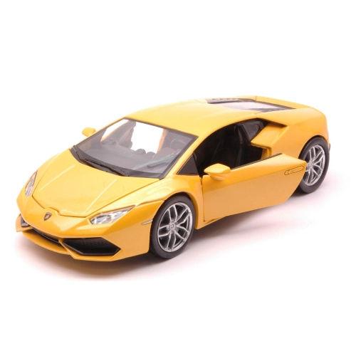LAMBORGHINI HURACAN LP610-4 2014 YELLOW 1:24 New Ray Auto Stradali Modellino