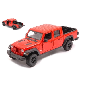JEEP GLADIATOR RUBICON 2020 ORANGE 1:27 Welly Auto Stradali Modellino
