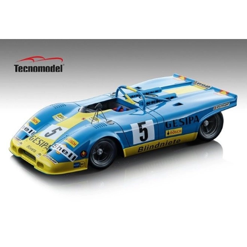 PORSCHE 917 SPYDER N.5 1000 KM DE PARIS 1971 MARKO-WEBER 1:18 Tecnomodel Auto Competizione Modellino