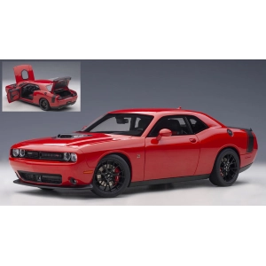 DODGE CHALLENGER 392 2018 RED 1:18 AutoArt Auto Stradali Modellino