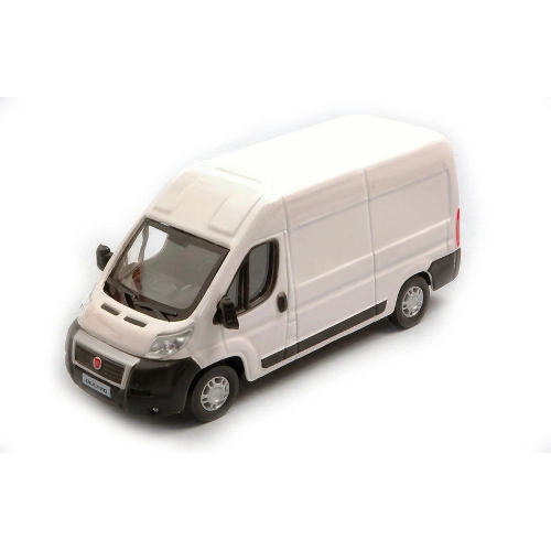 FIAT DUCATO VAN 2008 WHITE 1:43 Burago Veicoli Commerciali Modellino