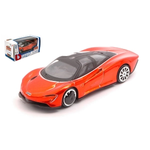 MC LAREN SPEEDTAIL 2019 ORANGE METALLIC 1:43 Burago Auto Stradali Modellino