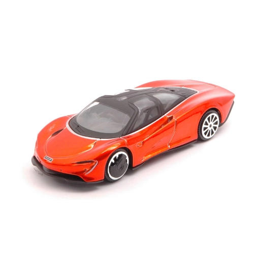 MC LAREN SPEEDTAIL 2019 ORANGE METALLIC 1:43 Burago Auto Stradali Modellino