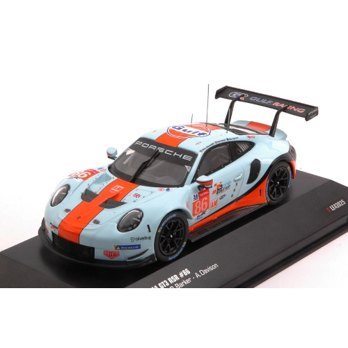 PORSCHE 911 GT3 RSR N.93 LE MANS 2018 PILET-TANDY-BAMBER 1:43 Ixo Model Auto Competizione Modellino