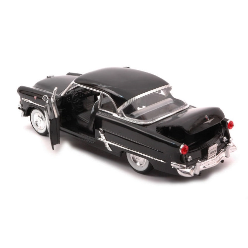 FORD CRESTLINE VICTORIA 1953 BLACK 1:24-27 Welly Auto Stradali Modellino