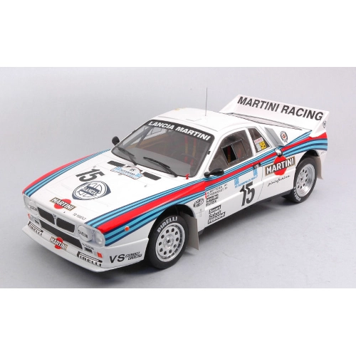 LANCIA 037 RALLY N.15 RALLY ACROPOLIS 1983 BETTEGA-PERISSINOT 1:18 Ixo Model Auto Competizione Modellino