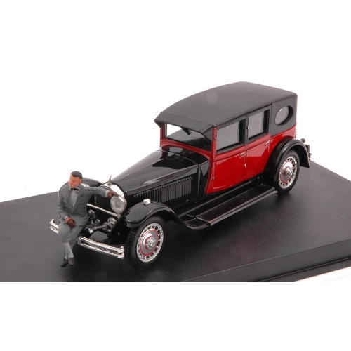 BUGATTI TYPE 41 ROYALE 1927 + MR BUGATTI FIGURE 1:43 Rio Auto d'Epoca Modellino