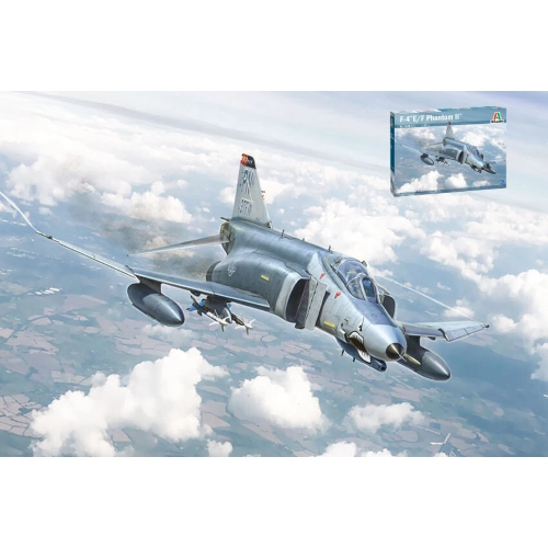 F-4E/F PHANTOM II KIT 1:72 Italeri Kit Aerei Modellino