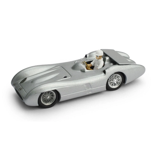 MERCEDES W196C MONZA TEST FRENO AERODINAMICO 1955 STIRLING MOSS 1:43 Brumm Auto Competizione Modellino