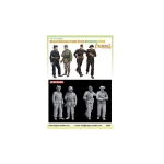 GHOST DIVISION TANK CREW KIT 1:35 Dragon Kit Figure Militari Modellino