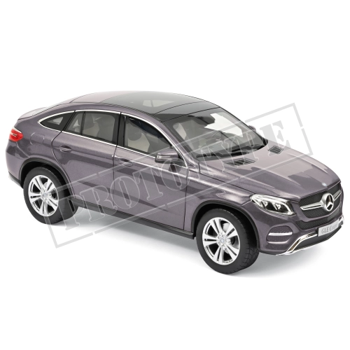 MERCEDES GLE COUPE 2015 GREY METALLIC 1:18 Norev Auto Stradali Modellino
