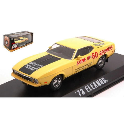 FORD MUSTANG MACH 1 ELEANOR "GONE IN SIXTY SECONDS 1974 1:43 Greenlight Movie Modellino