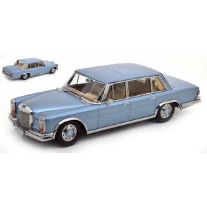 MERCEDES 600 SWB W100 1963 LIGHT BLUE METALLIC 1:18 KK Scale Auto Stradali Modellino