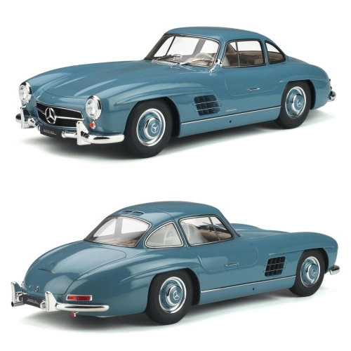 MERCEDES-BENZ 300SL 1954 LIGHT BLUE 1:12 GT Spirit Auto Stradali Modellino