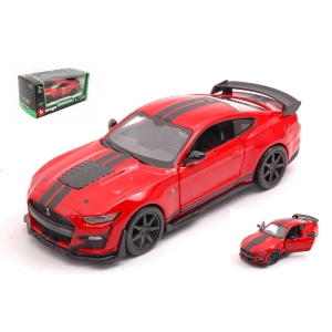 MUSTANG SHELBY GT500 2020 RED 1:32 Burago Auto Stradali Modellino