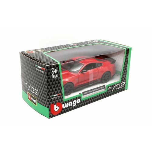 MUSTANG SHELBY GT500 2020 RED 1:32 Burago Auto Stradali Modellino